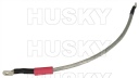 Harley Davidson,95B13-17C04-CL,Battery Cable,17”L (0.43 METER) CLEAR,1/4" battery by 3/8" solenoid lug