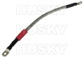 Harley Davidson,95A15-12C04-CL,Battery Cable,1/4" battery by 5/16" starter lug,12”L (0.30 METER) CLEAR 